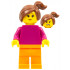 Plain Magenta Torso with Magenta Arms, Orange Legs, Reddish Brown Side Ponytail – ОБУЧИТЕЛНИ
