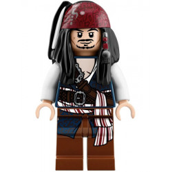 Captain Jack Sparrow Filigree Vest - White Open Shirt – КАРИБСКИ ПИРАТИ