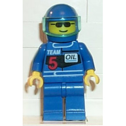 Racing Team 5, Blue Helmet, Trans-Light Blue Visor – ГРАДСКИ