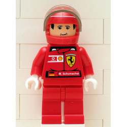 F1 Ferrari - M. Schumacher with Helmet - with Torso Stickers – СЪСТЕЗАТЕЛИ