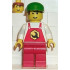Repair - Overalls Red with Wrench Pattern, Red Legs, Green Cap, Male – ГРАДСКИ