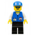 Coast Guard City Center - White Collar & Arms, Black Legs, Blue Cap, Sunglasses – ГРАДСКИ