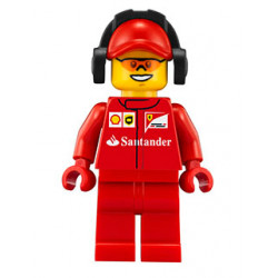 Scuderia Ferrari Team Crew Member - Male, Orange Safety Glasses – СКОРОСТНИ ШАМПИОНИ