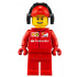 Scuderia Ferrari Team Crew Member - Male, Thin Grin with Teeth – СКОРОСТНИ ШАМПИОНИ