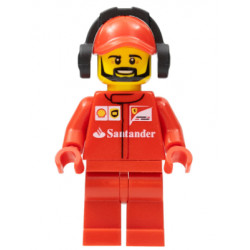 Scuderia Ferrari Team Crew Member - Male, Beard – СКОРОСТНИ ШАМПИОНИ