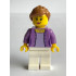 Race Visitor - Female, Medium Lavender Jacket over Lavender Shirt, White Legs, Medium Nougat Ponytail and Swept Sideways Fringe, Dark Pink Lips – СКОРОСТНИ ШАМПИОНИ