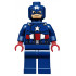 Captain America - Dark Blue Suit, Dark Red Hands, Mask – СУПЕР ГЕРОИ