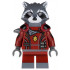 Rocket Raccoon - Dark Red Outfit, Dark Bluish Gray Head – СУПЕР ГЕРОИ