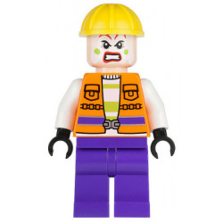 Joker's Goon - Construction Outfit, Orange Jacket, Yellow Helmet, Purple Legs – СУПЕР ГЕРОИ