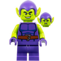 Green Goblin - Lime Skin, Dark Purple Outfit, Medium Legs – СУПЕР ГЕРОИ