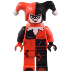 Harley Quinn - Jester's Cap, Black and Red Hands, Rounded Collar – СУПЕР ГЕРОИ