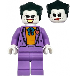 The Joker - Medium Lavender Suit, Bright Light Orange Vest, Dark Green Hair – СУПЕР ГЕРОИ