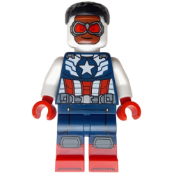 Captain America (Sam Wilson) - Dark Blue and White Suit – СУПЕР ГЕРОИ