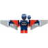 Captain America (Sam Wilson) - Dark Blue Suit, Backpack and Wings without Stickers – СУПЕР ГЕРОИ