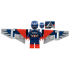 Captain America (Sam Wilson) - Dark Blue Suit, Backpack and Wings with Stickers – СУПЕР ГЕРОИ