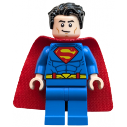 Superman - Blue Suit, Spongy Cape, Tousled Hair, Closed Mouth / Red Eyes – СУПЕР ГЕРОИ