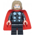 Thor - Spongy Cape with Single Hole, Black Legs, Dark Tan Tousled Hair – СУПЕР ГЕРОИ