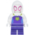 Ghost-Spider - Dark Purple Medium Legs, White Basic Smooth Hood, Lime Spider Logo – СУПЕР ГЕРОИ