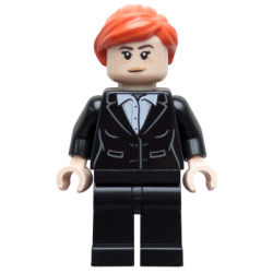 Pepper Potts - Black Suit, Reddish Orange Ponytail – СУПЕР ГЕРОИ