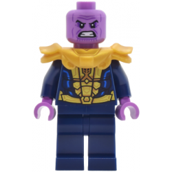 Thanos - Minifigure, Dark Blue and Gold Outfit, Shoulder Armor – СУПЕР ГЕРОИ