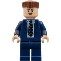 J. Jonah Jameson - Dark Blue Suit, Reddish Brown Hair – СУПЕР ГЕРОИ