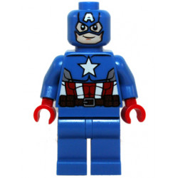 Captain America - Blue Suit, Red Hands, Mask – СУПЕР ГЕРОИ