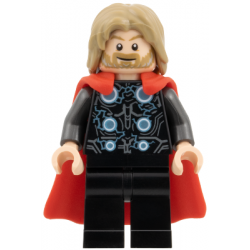 Thor - Flexible Rubber Cape, Black Legs, Dark Tan Tousled Hair – СУПЕР ГЕРОИ