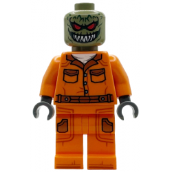 Killer Croc - Prison Jumpsuit, Side Pockets – СУПЕР ГЕРОИ