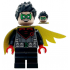 Robin - Green Mask, Red Hands, Black Medium Legs, Scalloped Asymmetrical Cape Black and Yellow Sides – СУПЕР ГЕРОИ