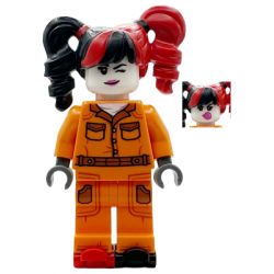 Harley Quinn - Prison Jumpsuit, Side Pockets, Pigtails, Roller Skates – СУПЕР ГЕРОИ