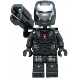 War Machine - Pearl Dark Gray and Silver Armor with Neck Bracket, Ingot, Plate with Clip and Shooter – СУПЕР ГЕРОИ