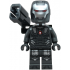 War Machine - Pearl Dark Gray and Silver Armor with Neck Bracket, Ingot, Plate with Clip and Shooter – СУПЕР ГЕРОИ