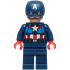 Captain America - Dark Blue Suit with Dark Blue Belt, Red Hands, Helmet – СУПЕР ГЕРОИ