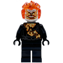 Ghost Rider, Johnathon 'Johnny' Blaze - White Head, Flaming Chain – СУПЕР ГЕРОИ