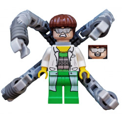 Dr. Octopus (Otto Octavius) / Doc Ock - White Lab Coat over Bright Green Outfit, Mechanical Arms – СУПЕР ГЕРОИ