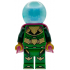Mysterio - White Skull Head, Satin Trans-Light Blue Helmet, Rubber Cape – СУПЕР ГЕРОИ