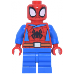 Spider-Man (Peter 'Spidey' Parker) - Medium Legs, Black Spider Logo, Dark Orange Belt – СУПЕР ГЕРОИ