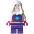 Ghost-Spider (Gwen Stacy) - Dark Purple Medium Legs, White Hood, Medium Azure Spider Logo, Dark Oran – СУПЕР ГЕРОИ