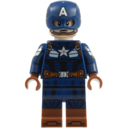 Captain America - Dark Blue Suit, Printed Arms – СУПЕР ГЕРОИ