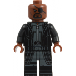 Nick Fury - Leather Trench Coat, Black Legs – СУПЕР ГЕРОИ