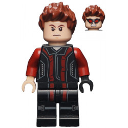 Hawkeye - Black and Dark Red Suit, Reddish Brown Spiked Hair – СУПЕР ГЕРОИ