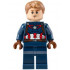Captain America - Dark Blue Suit, Reddish Brown Hands, Hair, Dark Orange Eyebrows – СУПЕР ГЕРОИ