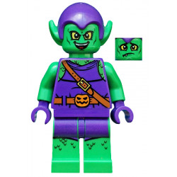 Green Goblin - Bright Green Skin, Dark Purple Outfit, Large Yellow Eyes – СУПЕР ГЕРОИ