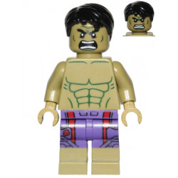 Hulk - Minifigure, Dark Purple Pants with Avengers Logo – СУПЕР ГЕРОИ