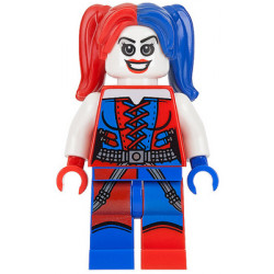 Harley Quinn - Blue and Red Hands and Pigtails – СУПЕР ГЕРОИ