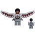 Falcon - Light Bluish Gray and Dark Red Wings – СУПЕР ГЕРОИ