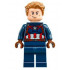 Captain America - Dark Blue Suit, Reddish Brown Hands, Hair, Dark Brown Eyebrows – СУПЕР ГЕРОИ