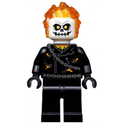 Ghost Rider, Johnathon 'Johnny' Blaze - White Head, Chain Belt – СУПЕР ГЕРОИ
