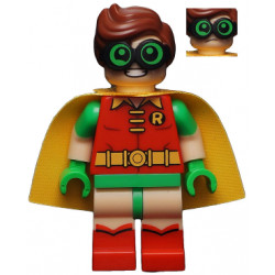 Robin - Green Glasses, Frown / Eyebrows Raised Pattern – СУПЕР ГЕРОИ