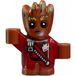 Groot - Baby, Red Outfit with Zipper – СУПЕР ГЕРОИ